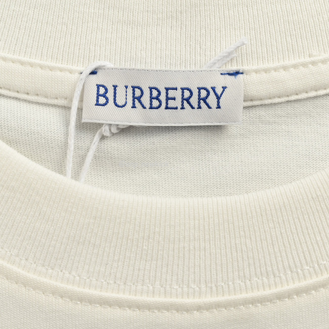 Burberry Embroidered Logo Little Duck Cotton T Shirt (4) - newkick.app